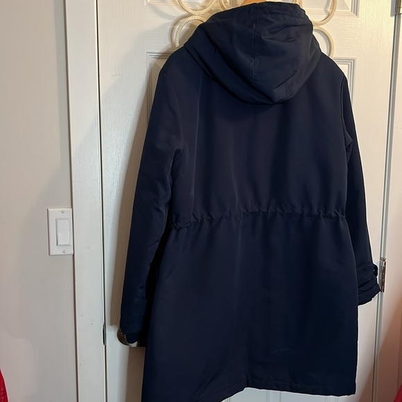 ❤️Tommy Hilfiger utility style winter jacket women’s M navy - Picture 5 of 15